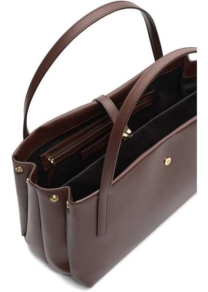 Genti de mana LOULOU DE SAISON Bag Cary BROWN Femei (BM 19589267) 4