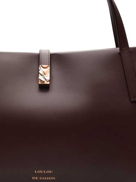 Genti de mana LOULOU DE SAISON Bag Cary BROWN Femei (BM 19589267) 5