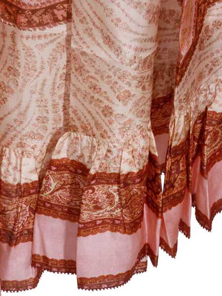 Fuste casual ZIMMERMANN Wanderlust Long Skirt MULTICOLOUR Femei (BM 19589273) 4