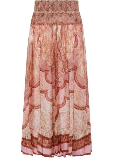 Fuste casual ZIMMERMANN Wanderlust Long Skirt MULTICOLOUR Femei (BM 19589273) 1