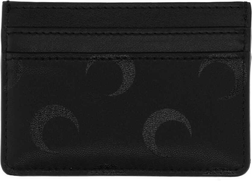 Portofele MARINE SERRE Card Holder With Print BLACK Femei (BM 19589282) 2