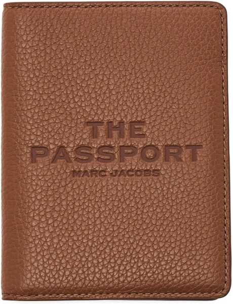 Portofele Marc Jacobs Leather Passport Holder BUFF Femei (BM 19589318) 1