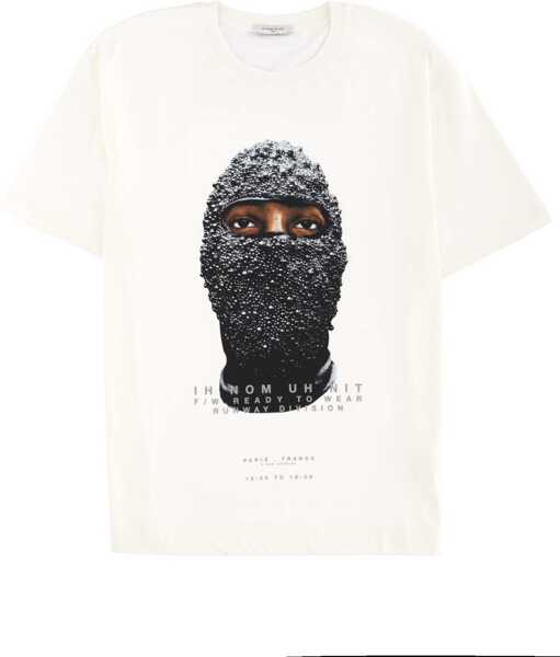 Tricouri Ih Nom Uh Nit T-Shirt With Print WHITE Barbati (BM 19589468) 1