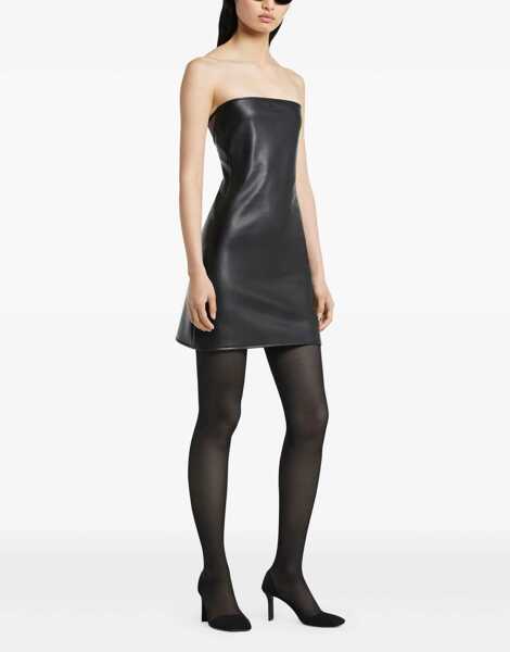 Rochii casual COURRGES Mini Bustier Lingerie Dress BLACK Femei (BM 19589519) 3