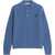 MAISON KITSUN&Eacute; Long-Sleeved Polo Shirt BLUE