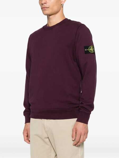 Bluze de trening Stone Island Cotton Sweatshirt BORDEAUX Barbati (BM 19589534) 3
