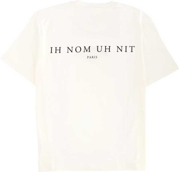 Tricouri Ih Nom Uh Nit T-Shirt With Print WHITE Barbati (BM 19589573) 2