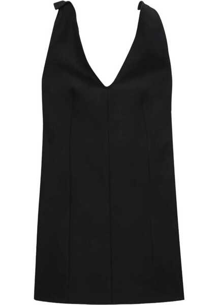 Rochii casual MSGM Mini Corset Dress BLACK Femei (BM 19589585) 1