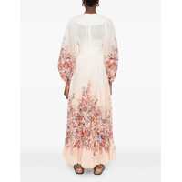 Rochii casual Dama - Rochii casual ZIMMERMANN V-Neck Long Dress MULTICOLOUR Femei (BM 19589615) - B-mall.ro