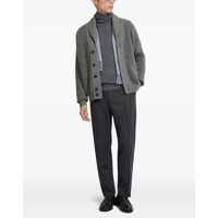 Pulovere ZEGNA pentru Barbati - Cardigane ZEGNA Cashmere Cardigan GREY Barbati (BM 19589639) - B-mall.ro