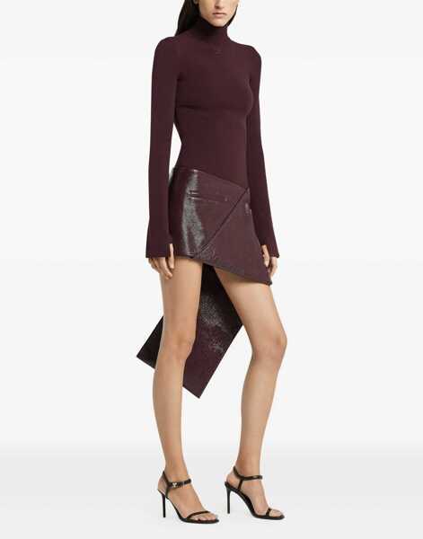 Pulovere COURRGES Turtleneck Shirt BORDEAUX Femei (BM 19589660) 3