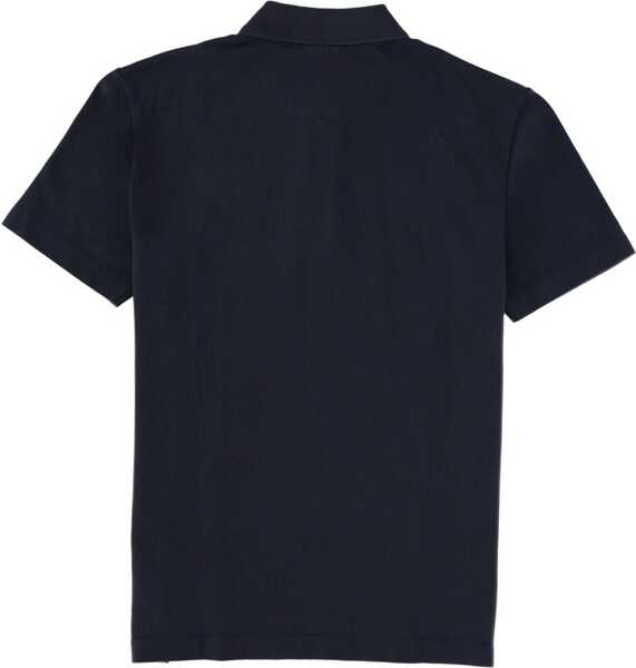 Tricouri Polo MAISON KITSUN Polo With Logo BLUE Barbati (BM 19589672) 2