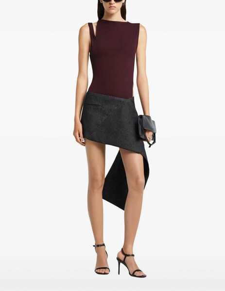 Bluze COURRGES Oblique 90S Top BORDEAUX Femei (BM 19589750) 2