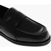 Mocasini pentru Barbati - Mocasini 1989 STUDIO Solid Color Leather Loafers Black Barbati (BM 19589840) - B-mall.ro