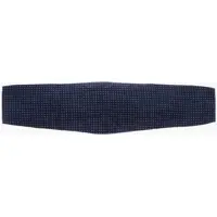 Curele Cc Collection Silk Cummerbund With Micro Patterns Barbati