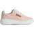 DSQUARED2 Textured Leather Bumber Low-Top Sneakers Pink
