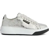 Sneakers Metallic Leather Low Top Sneakers Femei