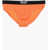 DSQUARED2 Solid Color Stretch Cotton Brief Orange