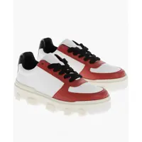 Sneakers Icon Leather Basket Low-Top Sneakers With Logoed Sole And Co Barbati