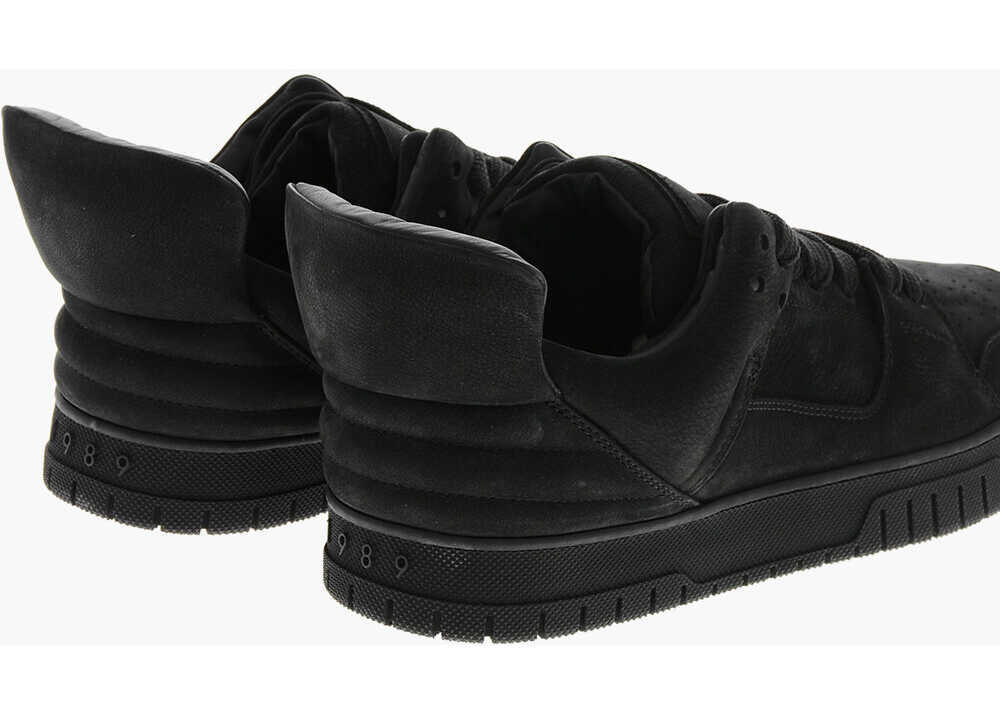 Sneakers 1989 STUDIO Solid Color Nubuck Low-Top Sneakers Black Barbati (BM 19589891) 2