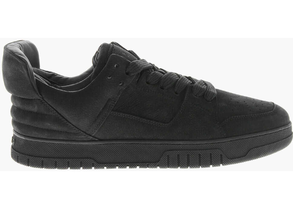 Sneakers 1989 STUDIO Solid Color Nubuck Low-Top Sneakers Black Barbati (BM 19589891) 3