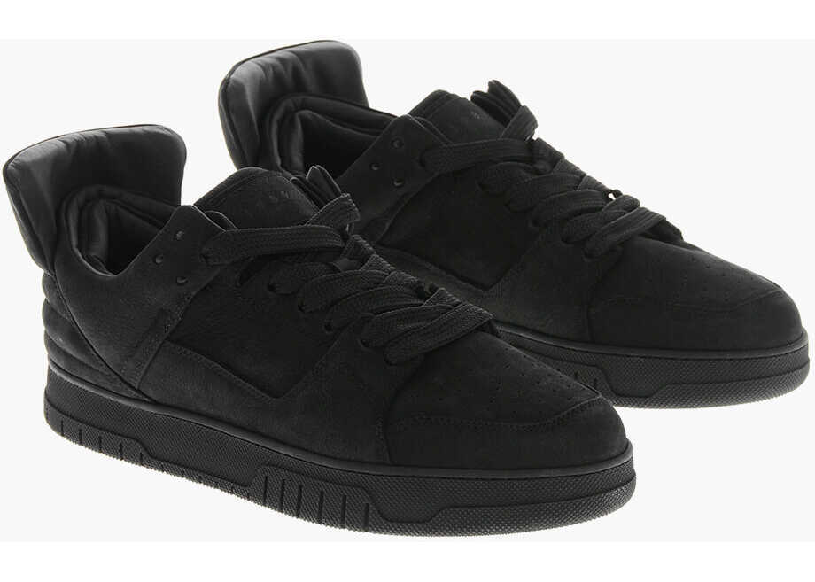 Sneakers 1989 STUDIO Solid Color Nubuck Low-Top Sneakers Black Barbati (BM 19589891) 1