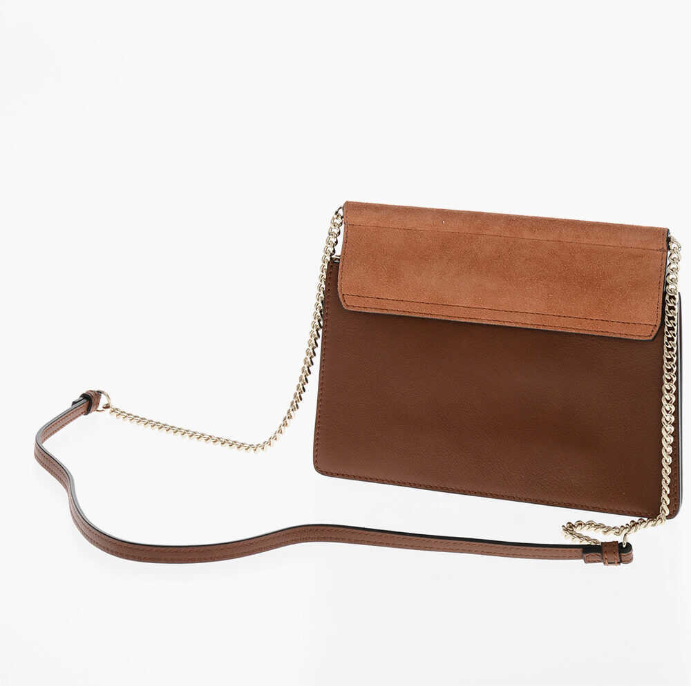 Genti de umar Chloe Suede Faye Shoulder Bag With Chain Strap Brown Femei (BM 19589909) 2