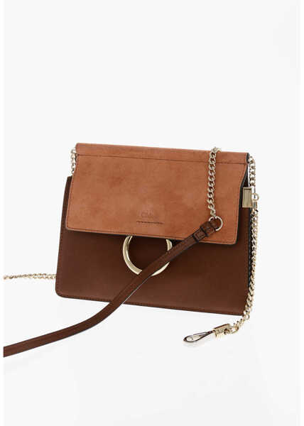 Genti de umar Chloe Suede Faye Shoulder Bag With Chain Strap Brown Femei (BM 19589909) 3