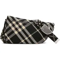 Genti de mana Checked Crossbody Bag Barbati