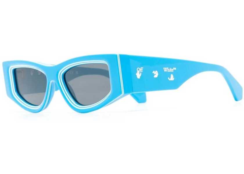 Ochelari de soare Off-White Logoed Frame Andy Sunglasses Light Blue Femei (BM 19589924) 2