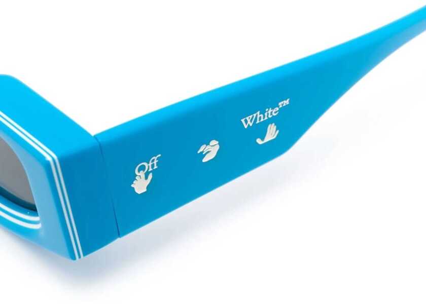 Ochelari de soare Off-White Logoed Frame Andy Sunglasses Light Blue Femei (BM 19589924) 3