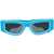 Off-White Logoed Frame Andy Sunglasses Light Blue