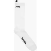 Sosete Solid Color Long Socks With Embroidery Logo Barbati