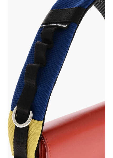 Genti de umar DSQUARED2 Leather Shoulder Bag With Monogram Red Femei (BM 19589945) 3