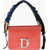 DSQUARED2 Leather Shoulder Bag With Monogram Red