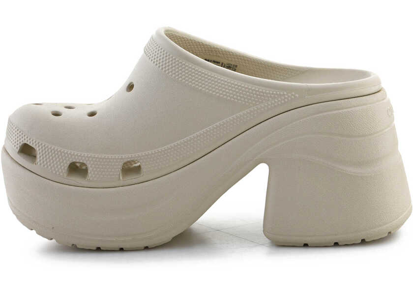 Slapi Crocs Siren Clog bone Beige Femei (BM 19590026) 6