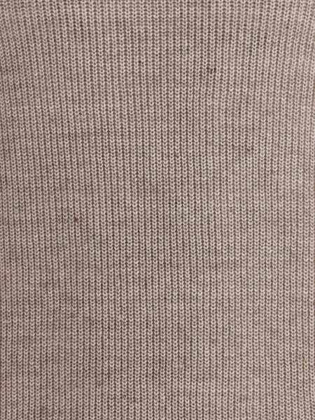 Tricouri Brunello Cucinelli Cotton and linen knit T-Shirt SPAGONOCCIOLA Barbati (BM 19590032) 3