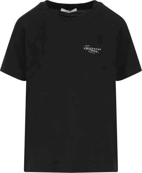Tricouri Givenchy Cotton T-shirt BLACK Femei (BM 19590038) 1