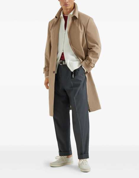 Tricouri Brunello Cucinelli Cotton T-Shirt CILIEGIAPERLA Barbati (BM 19590053) 2