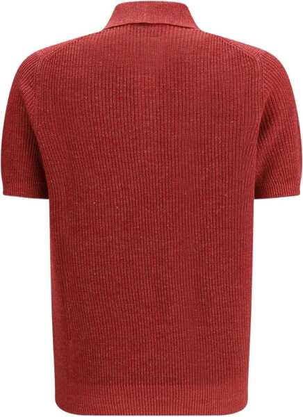 Tricouri Polo Brunello Cucinelli Cotton Polo Sweater FRAGOLASPAGO Barbati (BM 19590068) 2