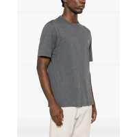 Tricouri Brunello Cucinelli pentru Barbati - Tricouri Brunello Cucinelli Logoed T-Shirt PIOMBOPERLA Barbati (BM 19590074) - B-mall.ro