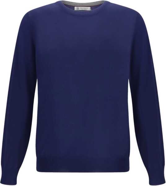 Pulovere Brunello Cucinelli Virgin Wool Sweater ROYALEGRIGIO CHIARO Barbati (BM 19590077) 1