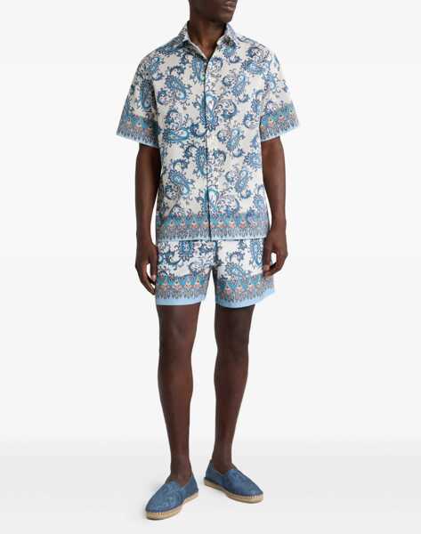 Sorturi de baie ETRO Roma swim trunks with floral print X0880 Barbati (BM 19590113) 2