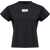 MM6 Maison Margiela Cotton T-shirt BLACK