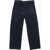 Gucci Single-Pleated Stretch Cotton Pants With Contrasting Detail Blue