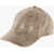 1989 STUDIO Flocked Denim Cap With Metal Detail Beige