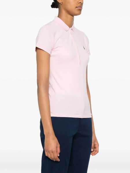 Tricouri Polo Ralph Lauren Cotton logo polo shirt Pink Femei (BM 19590468) 3