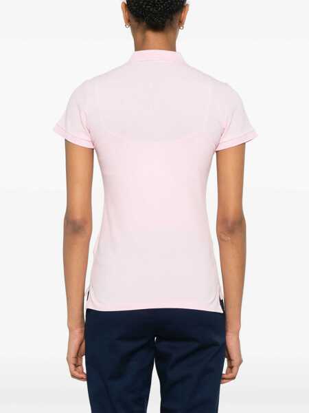 Tricouri Polo Ralph Lauren Cotton logo polo shirt Pink Femei (BM 19590468) 4