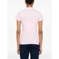 Imbracaminte Dama - Tricouri Polo Ralph Lauren Cotton logo polo shirt Pink Femei (BM 19590468) - B-mall.ro