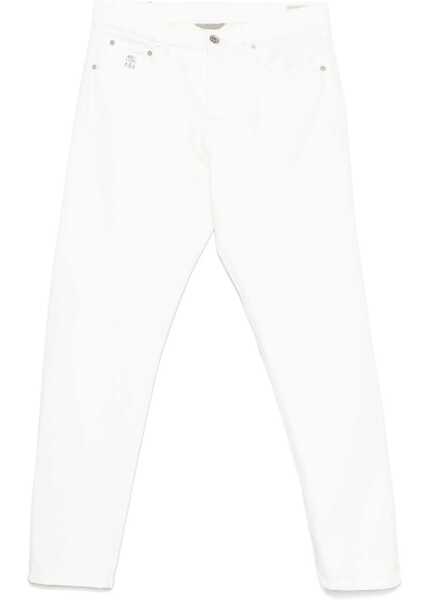 Blugi Brunello Cucinelli Iconic Fit five-pocket Trousers NEVE Barbati (BM 19594802) 1